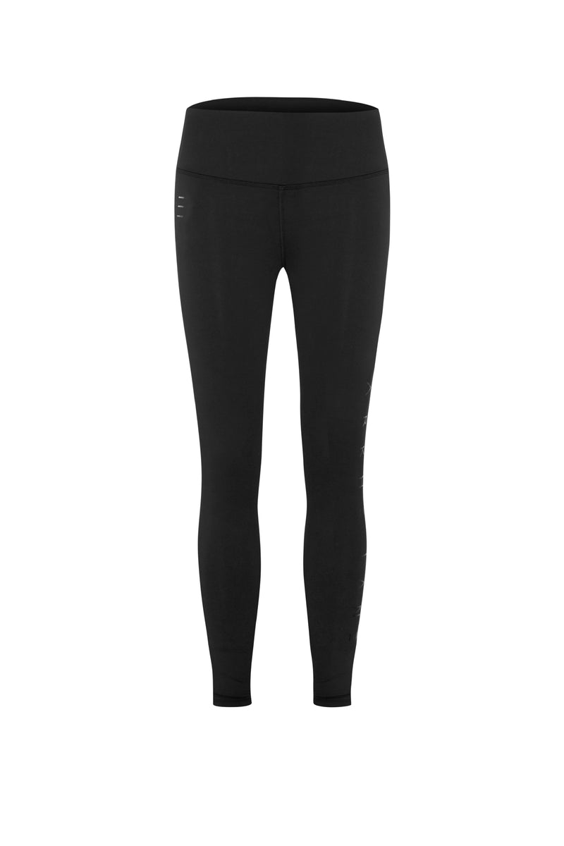 cropped black tights australian designed activewear pocket