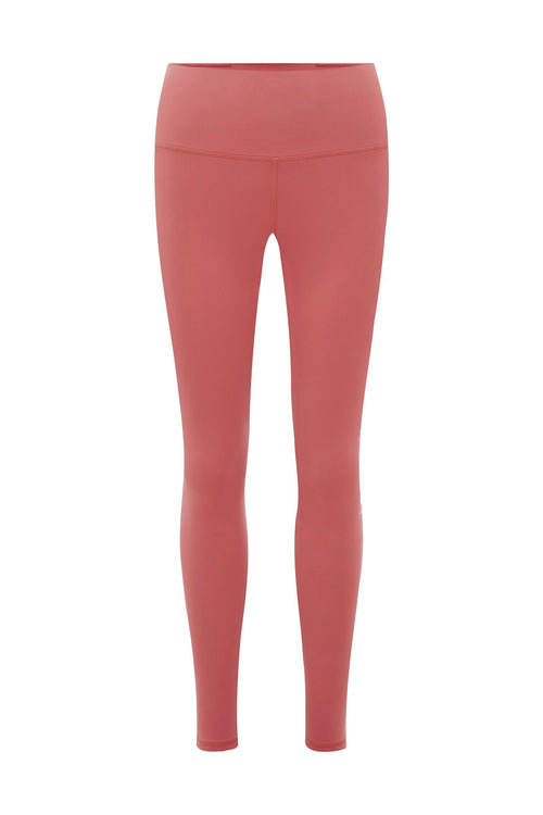 Shira High Waist Cropped Length Tight Rusty Pink