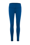 Navy blue full length tights with phone pocket