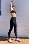 BLACK LEGGINGS WITH POCKETS AUSTRALIAN DESIGNED ACTIVEWEAR