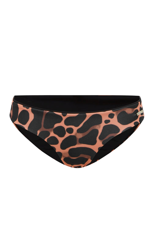 Leopard Print bikini bottom eco swimwear