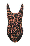 ECO one piece swimwear leopard