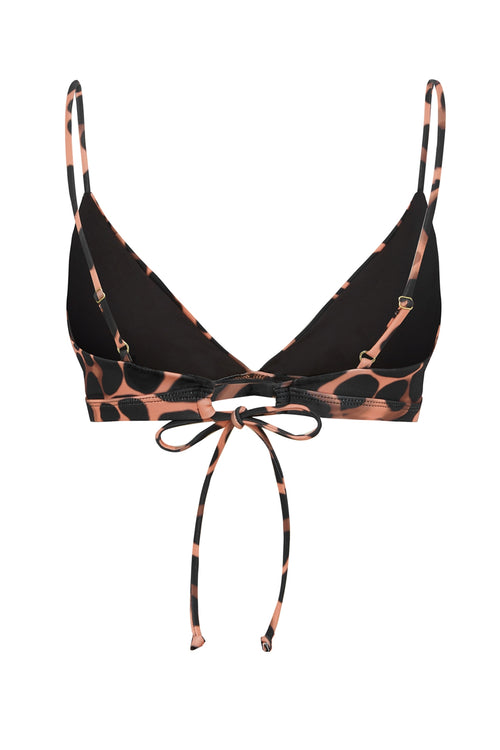 Lucy Bikini Top Leopard Print Eco *PRE-SALE