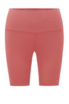 rusty pink phone pocket bike shorts tights