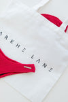 ARKHE LANE activewear TOTE with crinkle bikinis