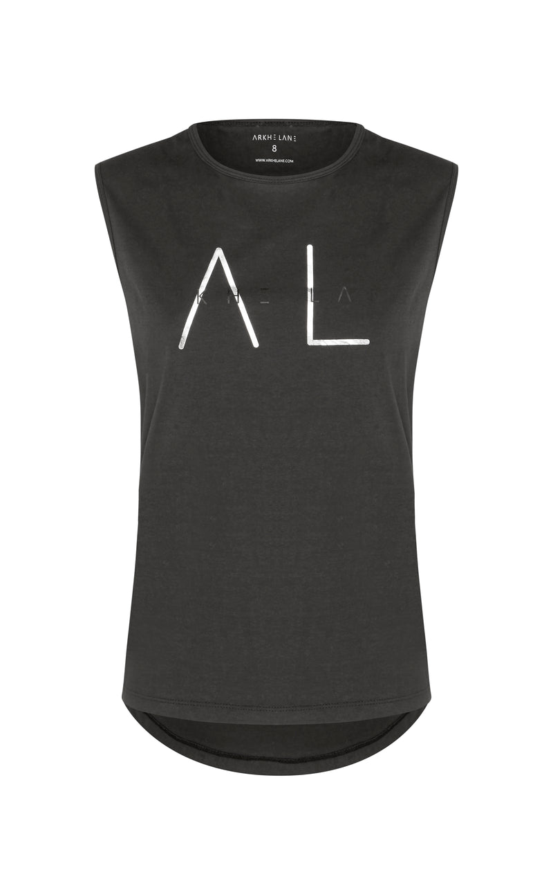 organic cotton australian made activewear muscle tee