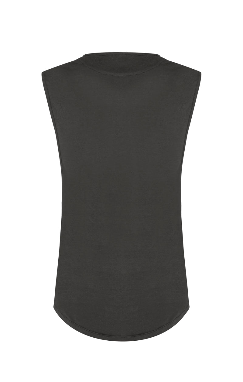 organic cotton australian made activewear muscle tee