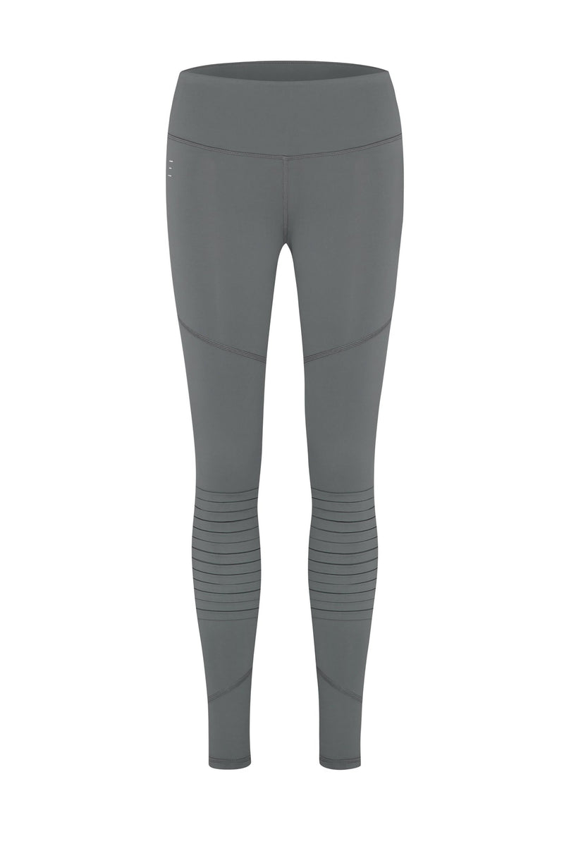 Paneled full length grey tight